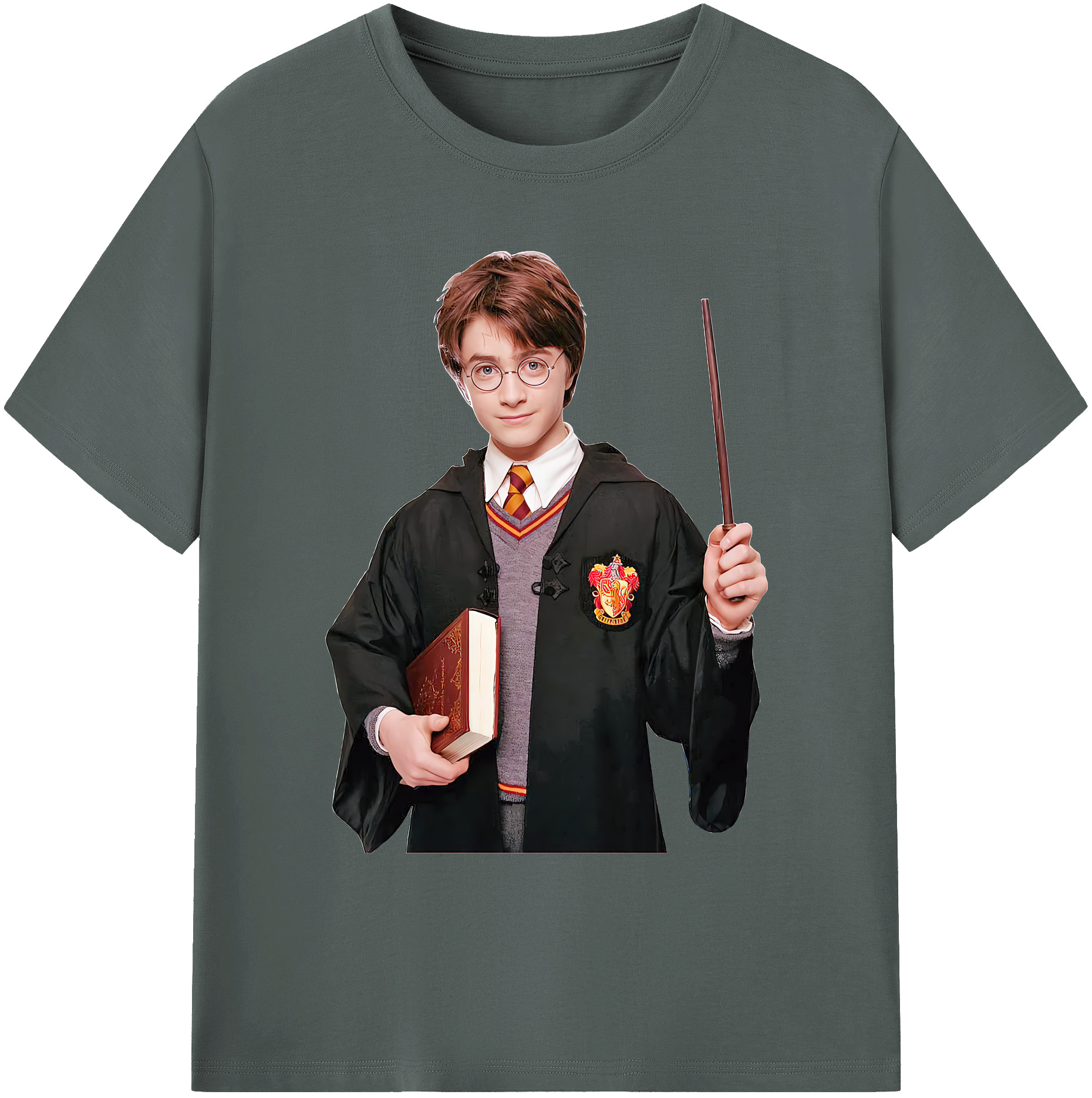 （画像用） Harry Potter ハリー・ポッターシリーズ 綿100％ メンズ半袖Tシャツ｜肌触りやわらか＆通気性